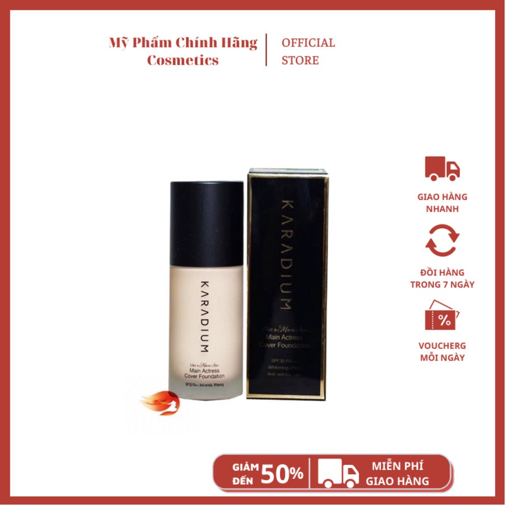 KEM NỀN LỌ karadium Like a Movie Star Cover Foundation