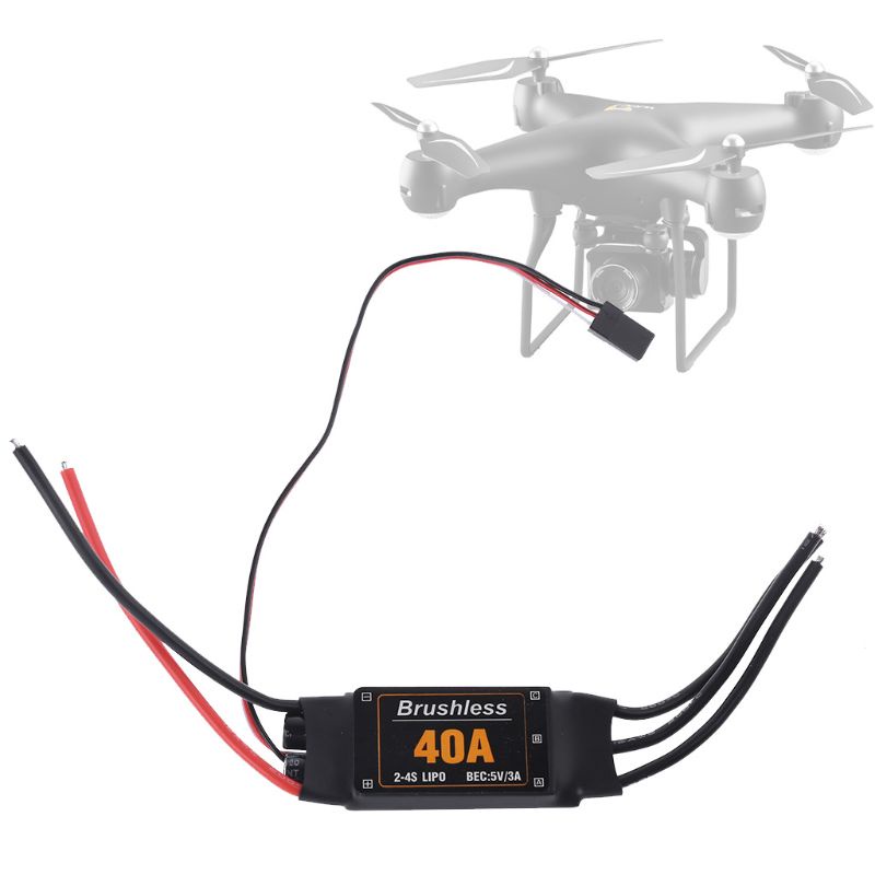 Động cơ không chổi than 40A cho máy bay điều khiển từ xa RC / FPV / Quadcopter / RC