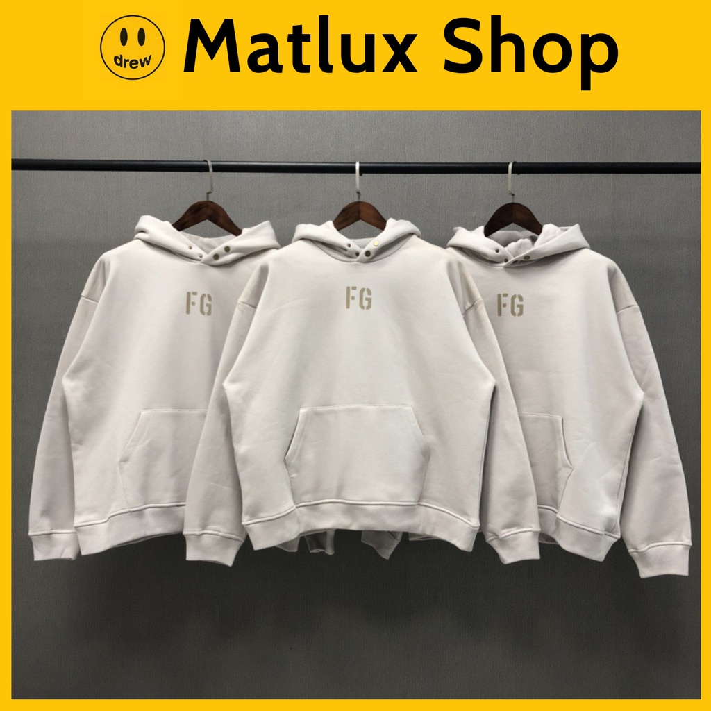 Áo hoodie FEAR OF GOD FG 7TH Collection bản cao cấp form âu, Áo khoác nỉ form rộng FOG unisex chất liệu nỉ bông oversize