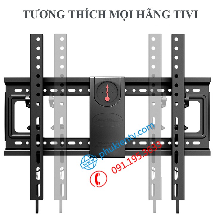 Giá treo tivi gật gù NB-DF70-T 55 - 85 inch Giá Treo Tivi Nghiêng Hàng nhập khẩu