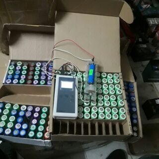 Pin 18650 cũ đã qua sử dụng. Dung lượng thực tế còn 1600ma-1900ma
