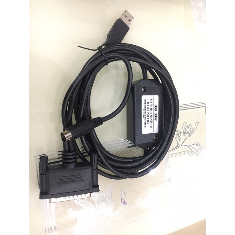 Mua USB-SC09 Cáp Lập Trình PLC Mitsubishi (2 in 1 cho cả dòng FX và A ...