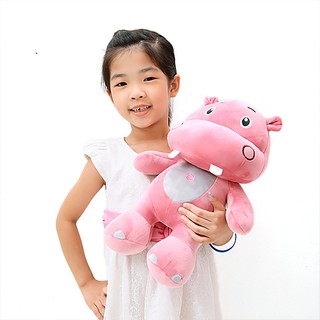Gấu bông hà mã vải co dãn 4 chiều