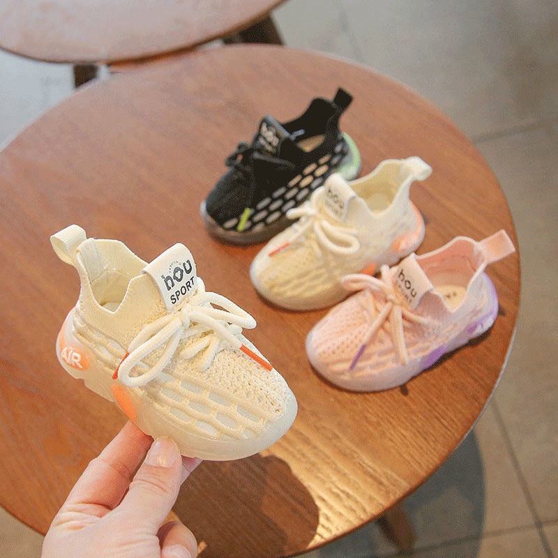Giày Đế Mềm Thoáng Khí Thời Trang Mùa Hè Cho Bé 0-6 Tuổi
