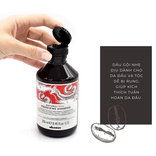 Dầu gội chống rụng tóc Davines Naturaltech Energizing Shampoo