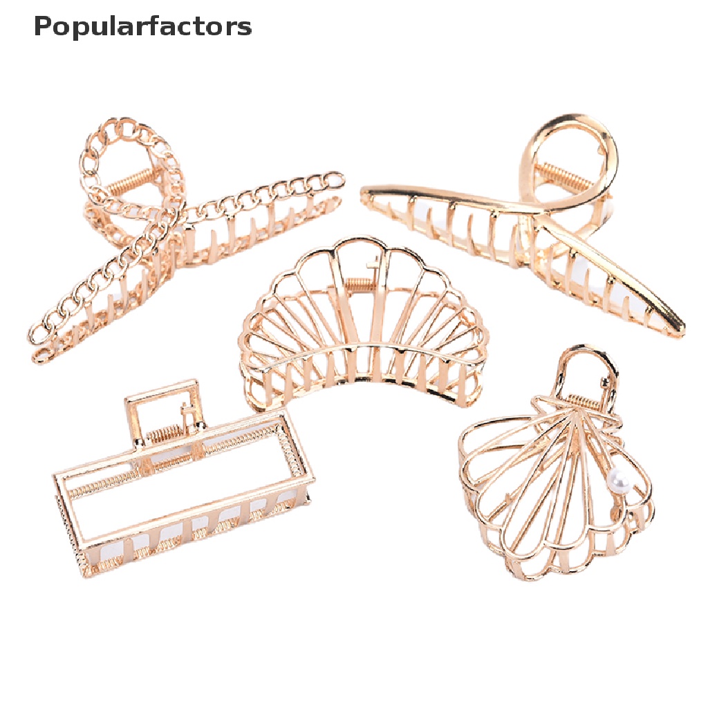 Kẹp bấu tóc càng cua bằng kim loại