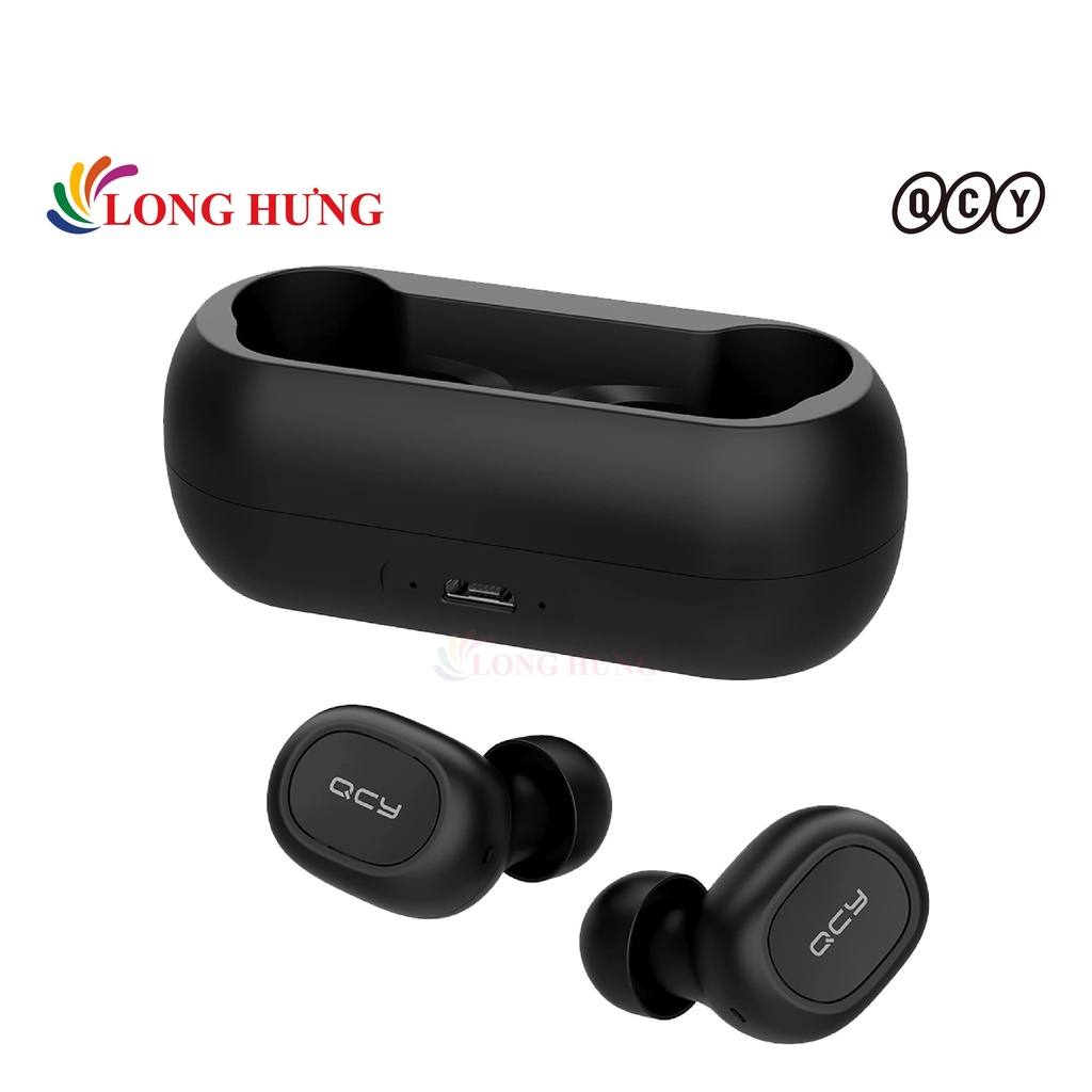 Tai nghe Bluetooth True Wireless QCY-T1C - Hàng chính hãng - Âm thanh tuyệt hảo, dung lượng dock sạc 380mAh