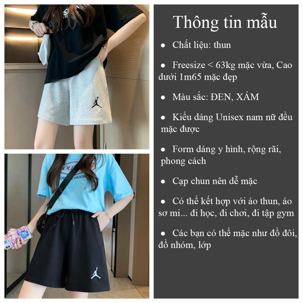 Quần short Unisex cạp chun bóng rổ VIETCEN quần đùi nam nữ thể thao đi chơi chất thun mềm mát | BigBuy360 - bigbuy360.vn