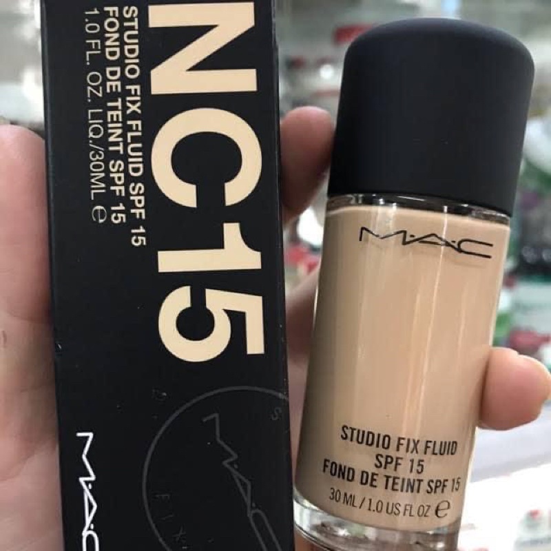 Kem nền Mac Studio Fix Fluid Foundation SPF15 mẫu mới