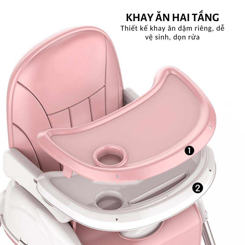 Ghế ăn dặm Cody Baby C006 Kèm đồ chơi cho bé