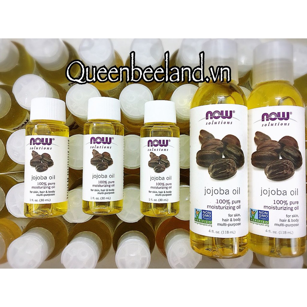 DẦU DƯỠNG DA, TÓC NOW JOJOBA OIL 100% PURE