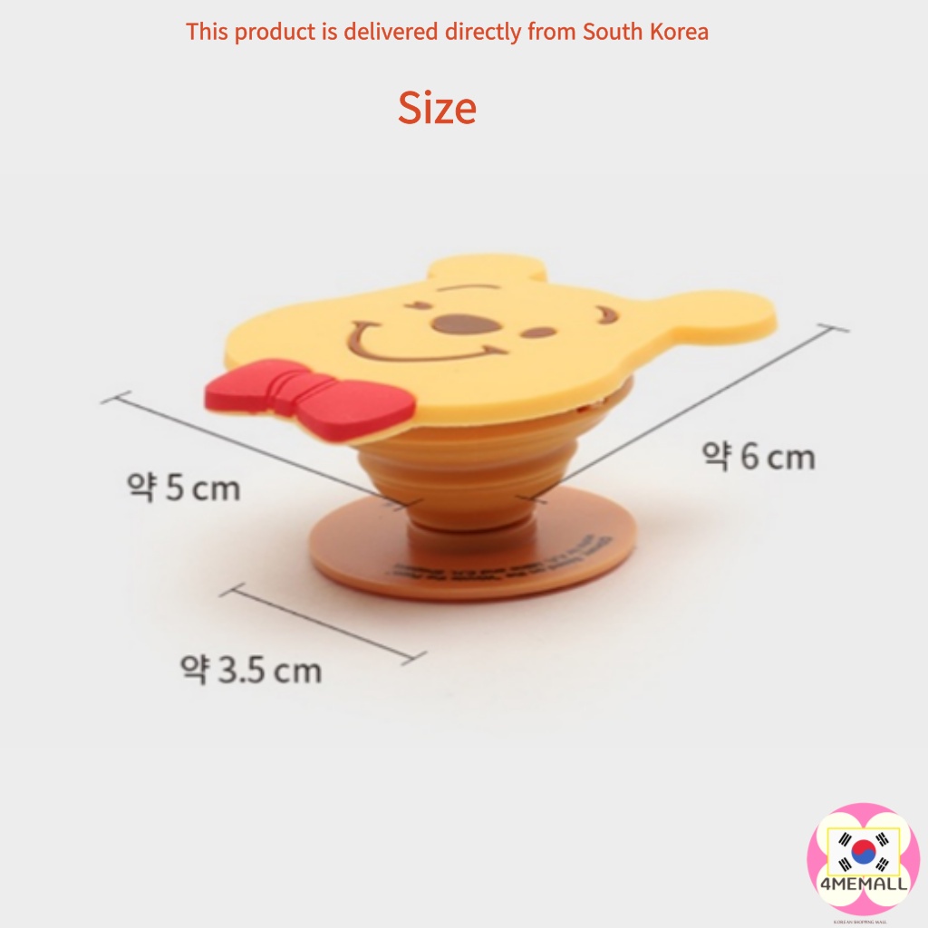 Phụ kiện giá đỡ điện thoại hình nhân vật hoạt hình Disney Winnie the Pooh