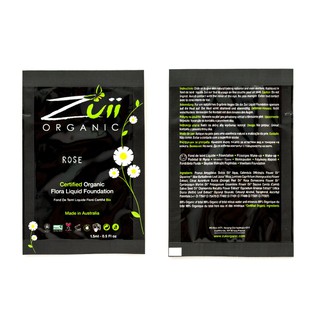 Zuii Flora liquid foundation sample - Mẫu thử kem nền hữu cơ Zuii