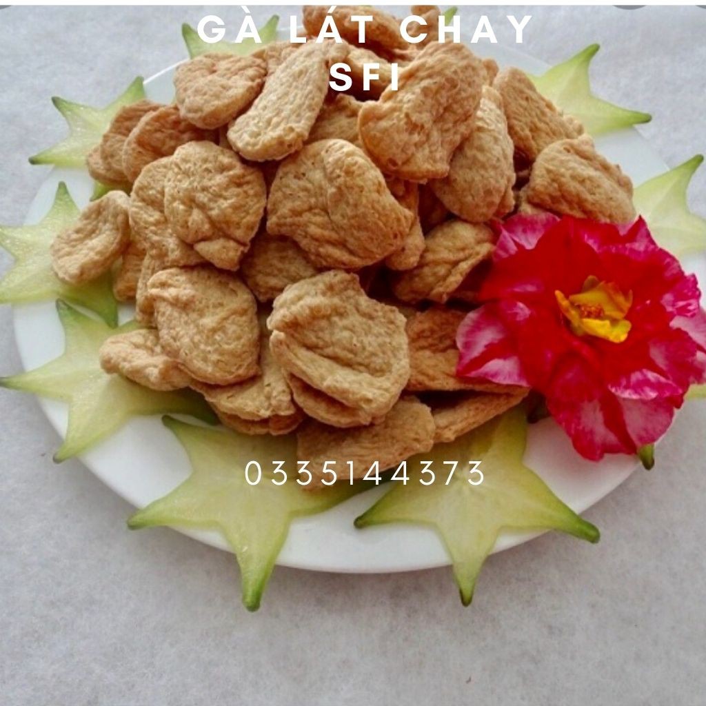 Gà lát chay SFI sản phẩm thuần chay trọng lượng 1kg