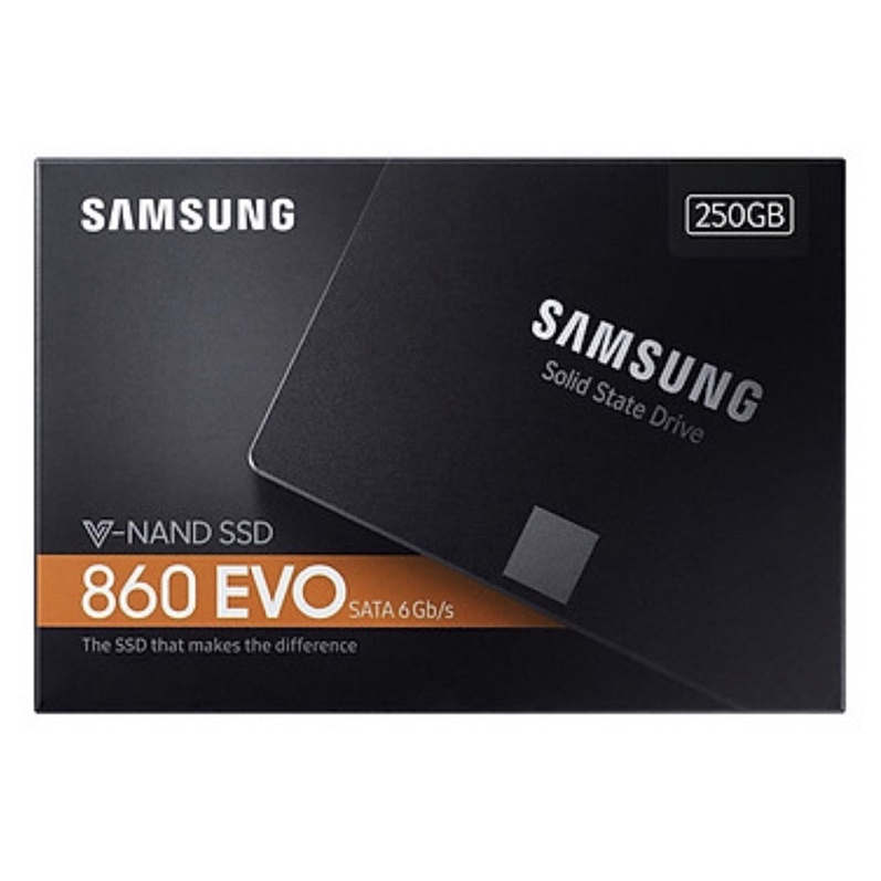 [Mã 159ELSALE hoàn 7% đơn 300K] Ổ Cứng SSD Samsung 860 EVO 250GB Sata iii 2.5 inch - Hàng Nhập Khẩu -New