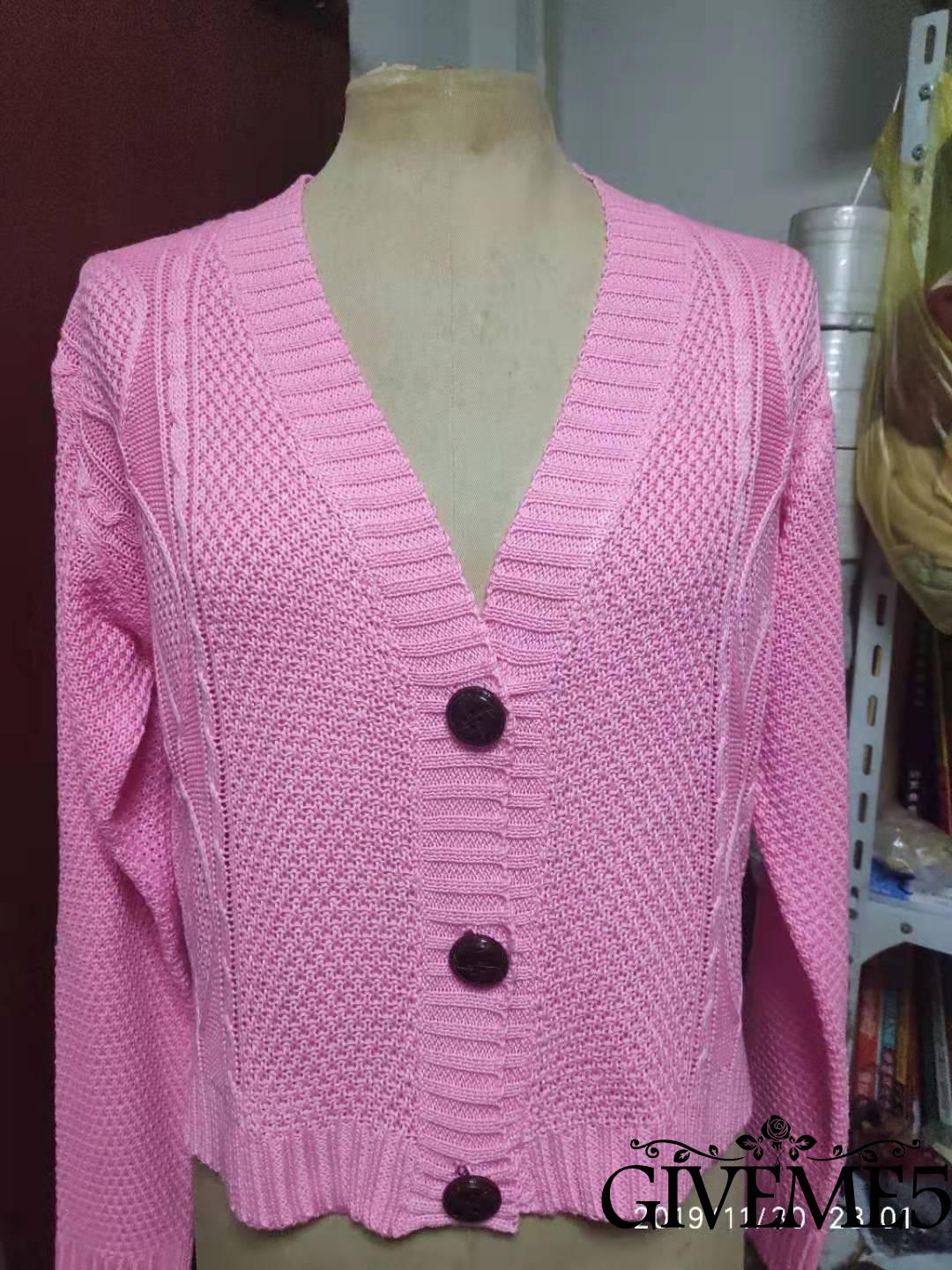 Áo Khoác Cardigan Cổ Tim Dài Tay Thời Trang Thanh Lịch Dành Cho Nữ