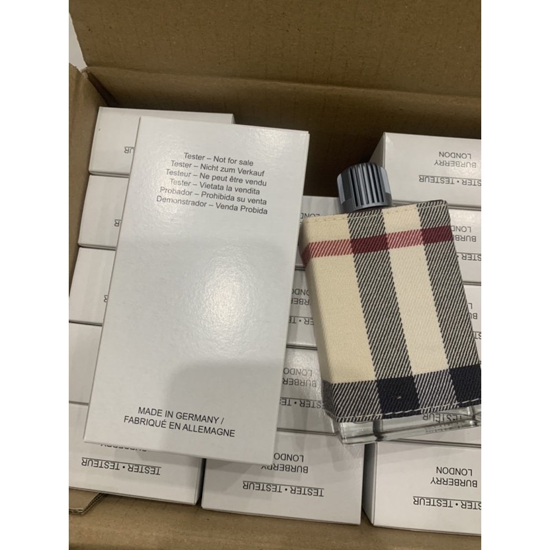 Nước hoa nữ tester burberry london edp 100ml (hộp và nắp tạm như hình) | BigBuy360 - bigbuy360.vn