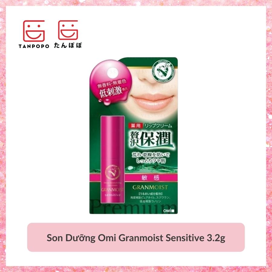 [Chính hãng] [Có sẵn] [Chính hãng] Son Dưỡng Omi Granmoist Sensitive 3.2g