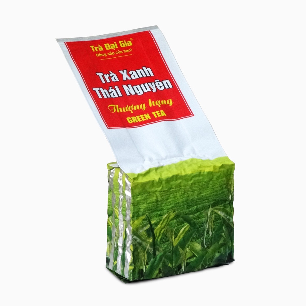 Trà Xanh Thái Nguyên Thượng Hạng 100g (túi nhôm hút chân không)