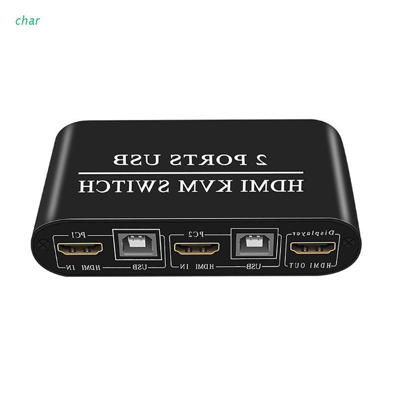 Bộ Chia 2 Cổng Usb Hdmi Kvm 4k Chất Lượng Cao