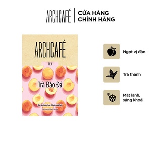 Combo 3 Trà Đào Đá - Trà trái cây hoà tan Archcafé (hộp 12 gói x 20 g)