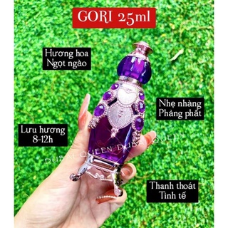 Tinh Dầu Nước Hoa Dubai Gori Almas Tím Nội Địa Chính Hãng Cao Cấp Cho Nữ Mùi Hương Thơm Nhất Hàng Xịn Giá Sỉ TPHCM 25ml