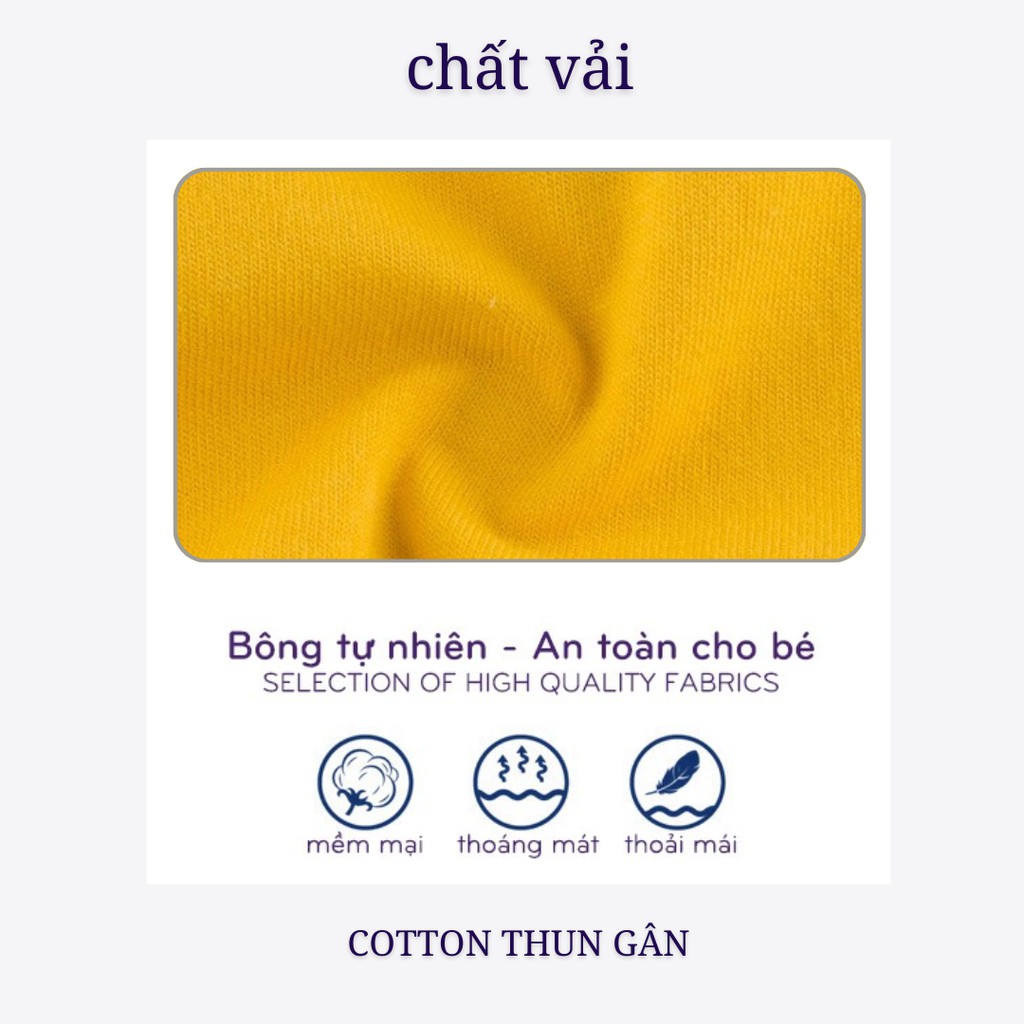 Quần Cho Bé Trai, Bé Gái KIMCHIBABY Vải Thun Gân Đáp Đũng In Hình Dễ Thương, Quần Dài Trẻ Em Mặc Thu Đông KWQTD2103