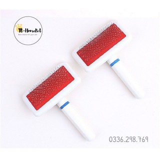 Lược Chải Lông Chó Mèo Gỡ Lông Rối - Lược Chải Lông Chó Không Gây Trầy Xước Da - Dụng Cụ Vệ Sinh Làm Đẹp Cho Thú Cưng