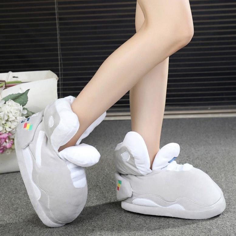 Giày bông phát sáng dép bông đi trong nhà ĐẾ CAO SU hàng có sẵn vyvyshop