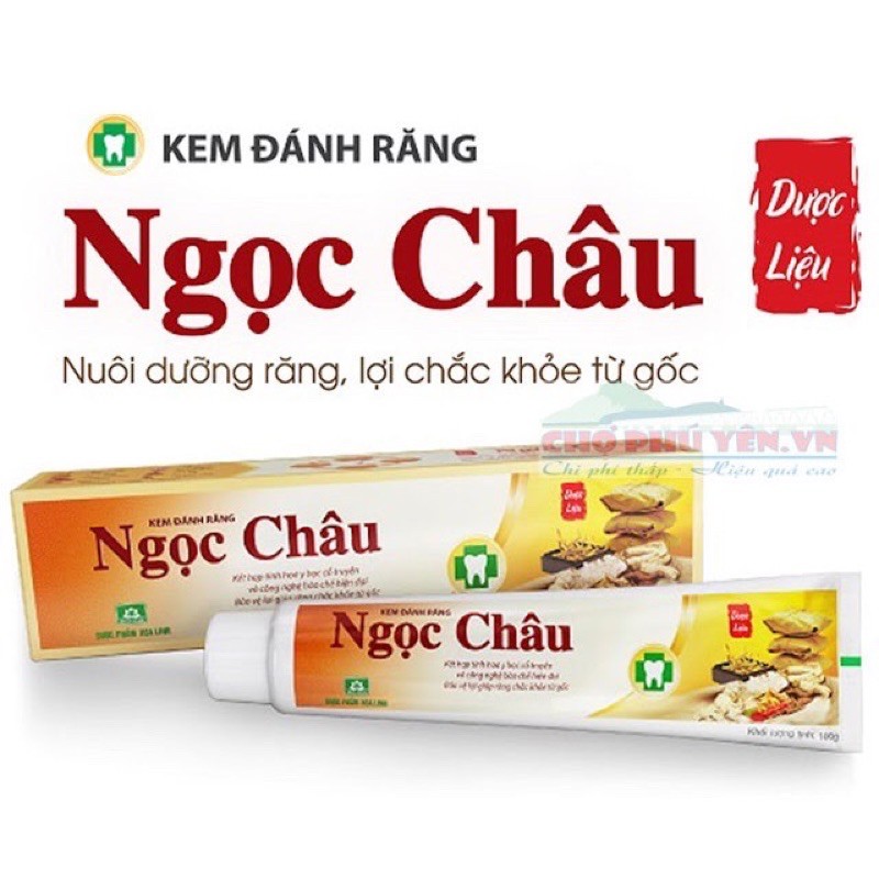 Kem đánh răng Ngọc Châu chính hãng