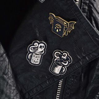 Trâm Cài Áo Hình Con Dơi / Ác Quỷ Cho Nữ