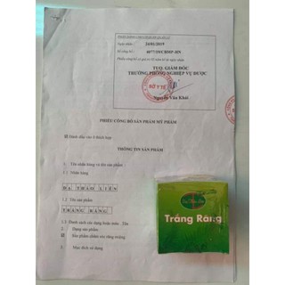 [KM] Bột Trắng Răng Than Dừa Dạ Thảo Liên