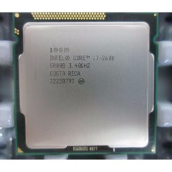 Intel Core i7 2600 3.4GHz, 8M L3 Cache, Socket 1155 tray ko fan