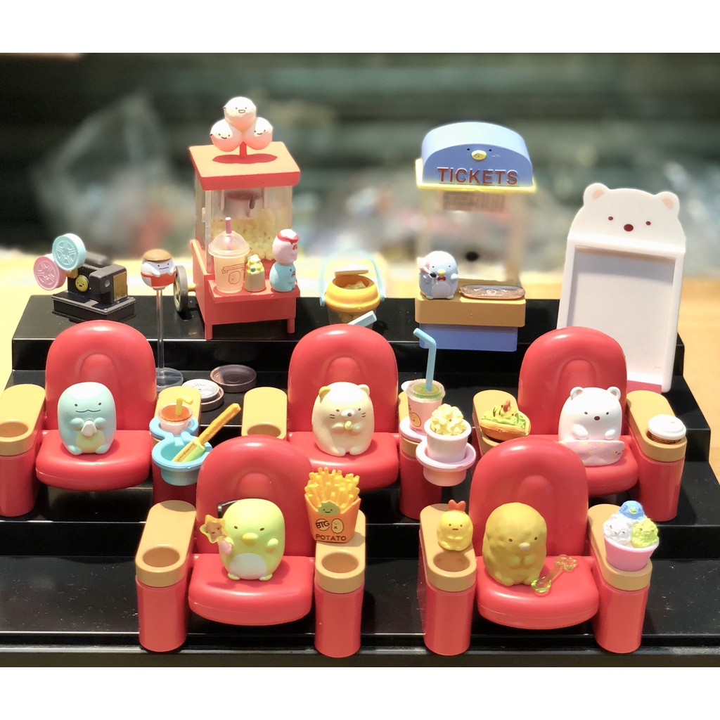 Blind Box 8 Mẫu Sumikko Gurashi Rạp Chiếu Phim Cực CUTE Cực Sắc Nét Hộp Mù Ngẫu Nhiên