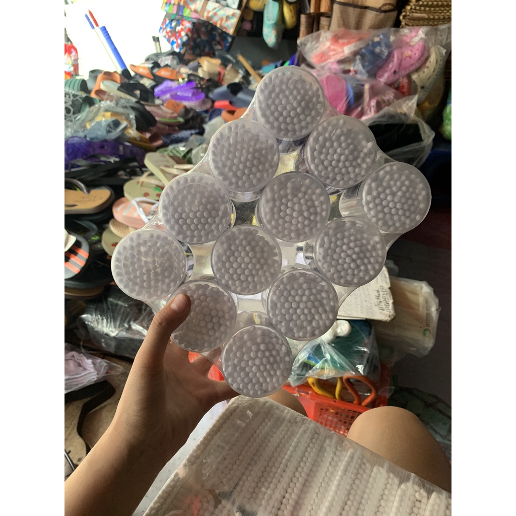 Tăm bông ATEN cho bé sơ sinh, bông tự nhiên