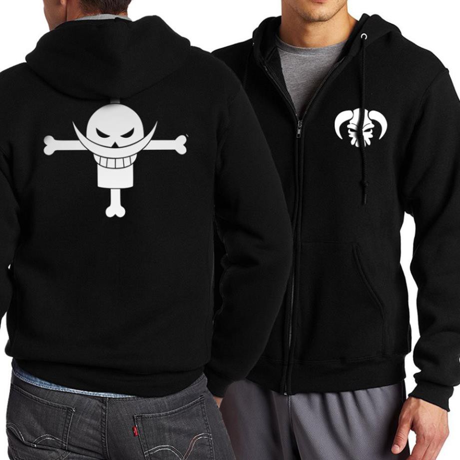 [SIÊU RẺ] Áo Hoodie áo khoác Râu Trắng One Piece đẹp giá rẻ