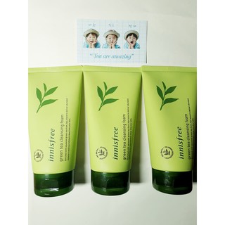 Sữa Rửa Mặt Cho Da Mụn Trà Xanh Innisfree Green Tea Cleansing Foam 150ml