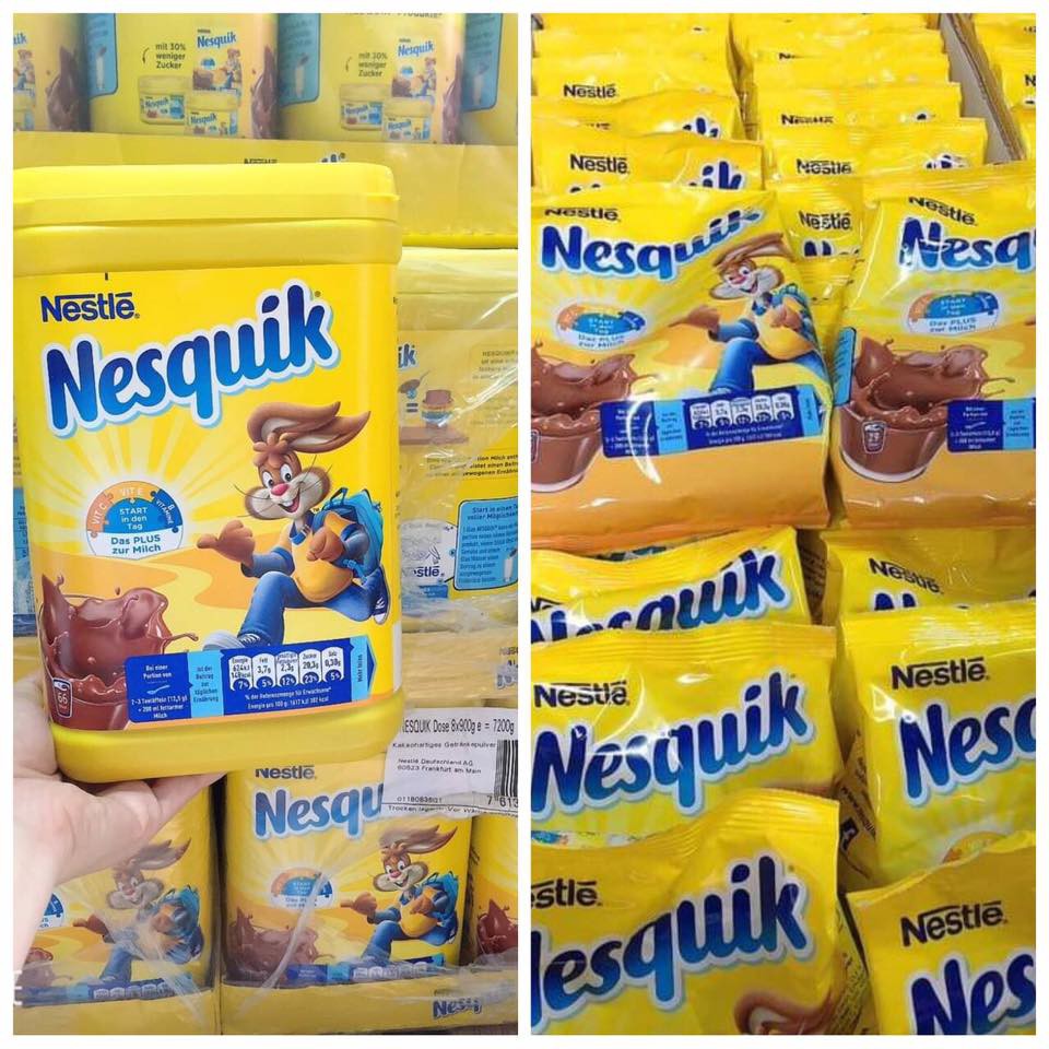 Cacao Nesquick Đức gói 400gr - shop Gấu Bắp hàng EU