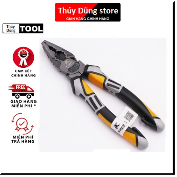 Kìm điện, kìm cắt, kìm nhọn công nghiệp Kapusi thép cao cấp CR-V siêu bền