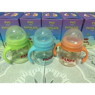 Cốc tập uống vòi mềm Panda 280ml