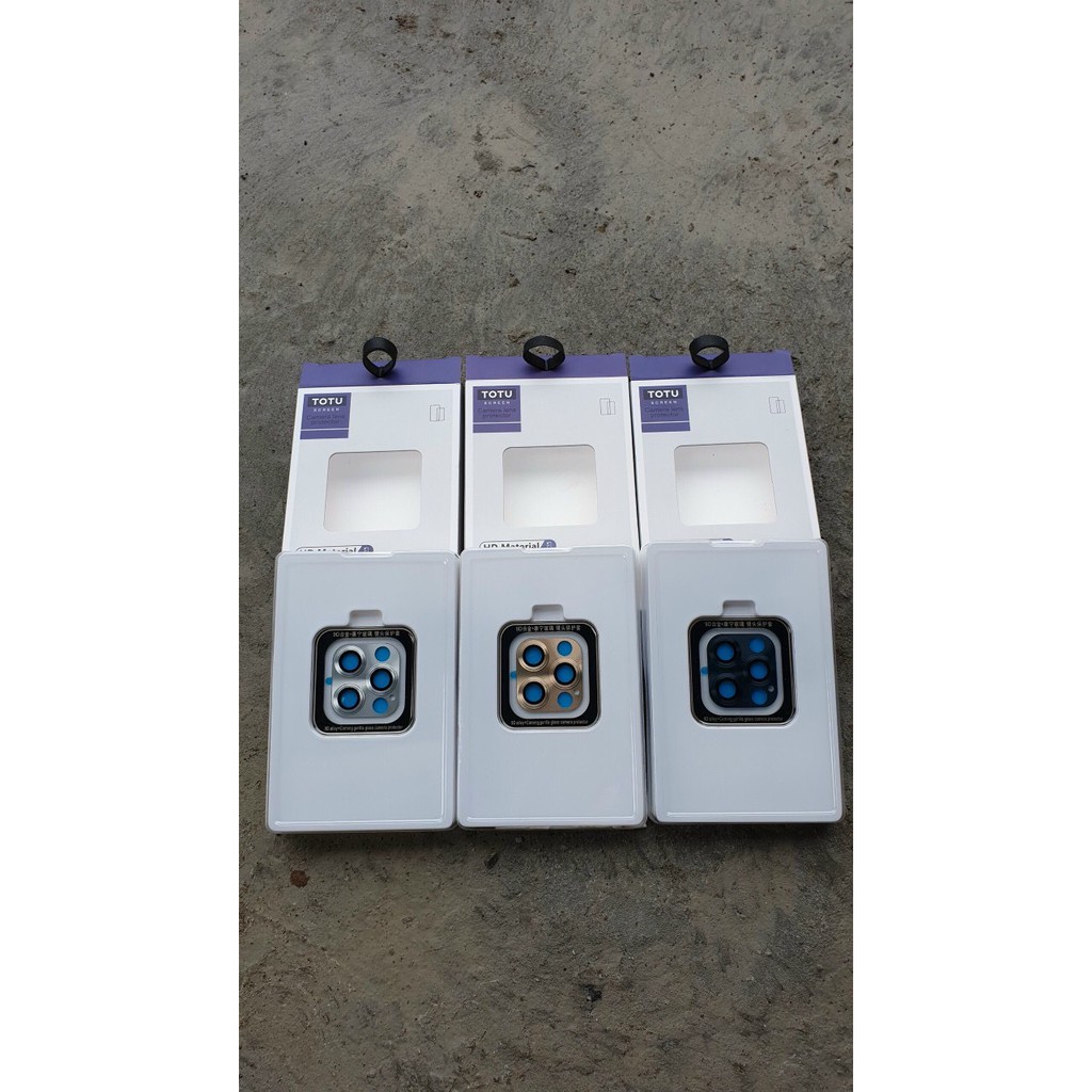 ( IPHONE 13) Bảo vệ Camera cho iPhone 12 pro và promax hãng TOTU inch bảo vệ siêu tốt