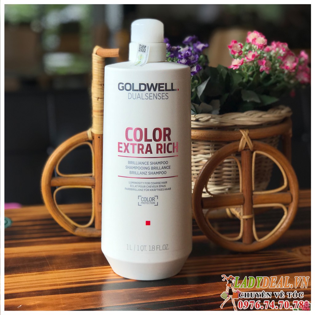 [ Chính Hãng ] Dầu Gội Giữ Màu Goldwell Dualsenses Color Extra Rich 500ml - 1000ml