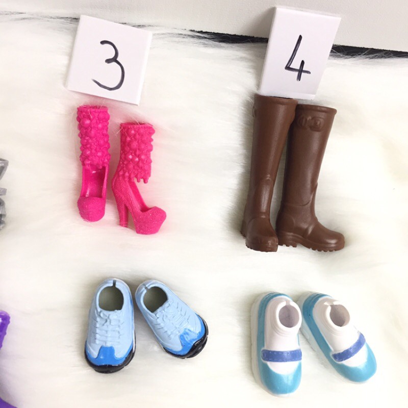 Pk A- giày dành cho búp bê barbie , my scene