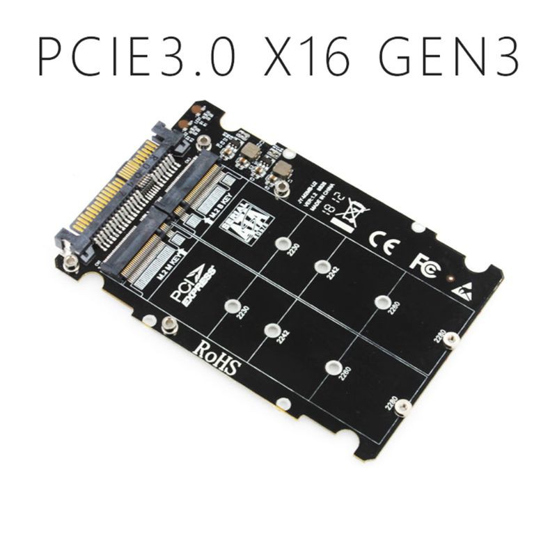 Hộp nối U2 M.2 SFF-8639 PCI-E 2.5&quot; SSD X4 X16