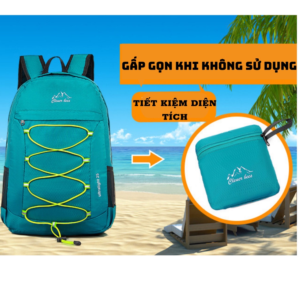 Balo du lịch thể thao chống nước đi học đi chơi đi làm nhiều màu 25L BL01