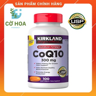 Viên uống hỗ trợ tim mạch Kirkland Signature CoQ10 300mg - Hộp 100 viên