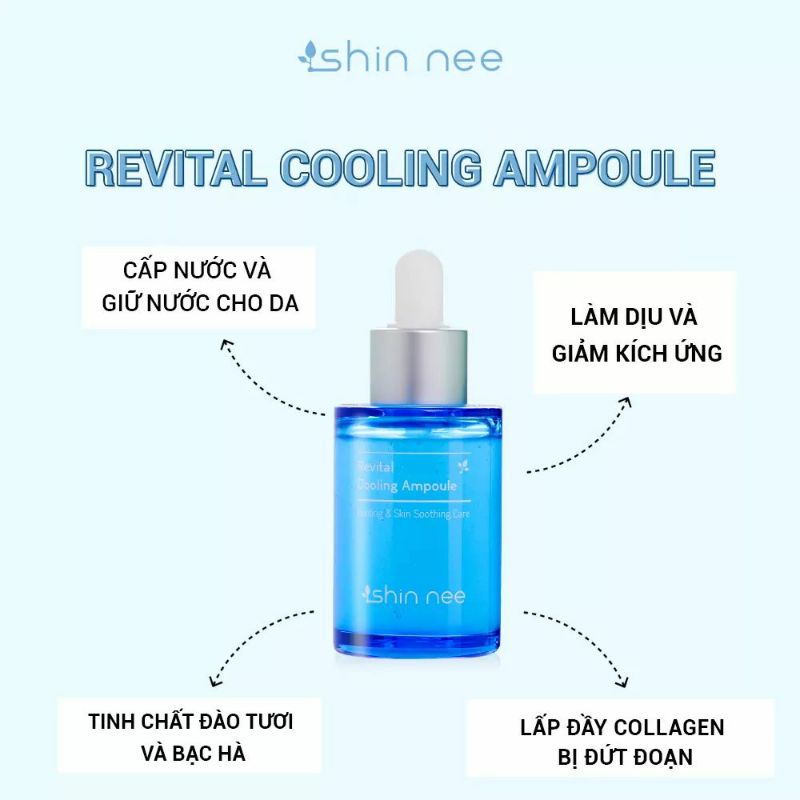 Serum Làm Dịu Mát Làn Da Cooling Shin nee 30ml
