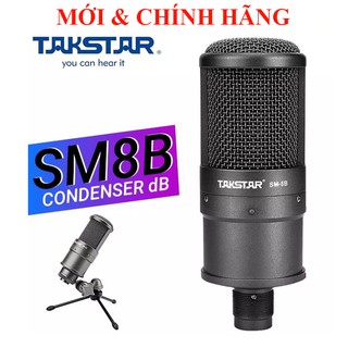 Micro thu âm livestream chuyên nghiệp takstar sm-8b sm8b. xox mh2