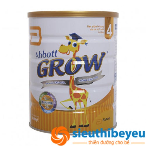 Sữa Abbott grow 3/4 900g