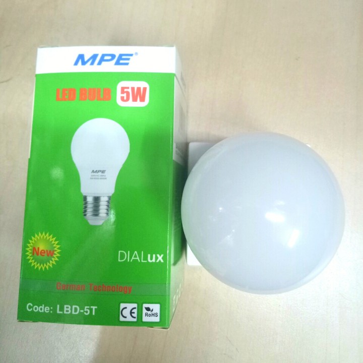 Đèn Led Bulb 5W MPE | BigBuy360 - bigbuy360.vn